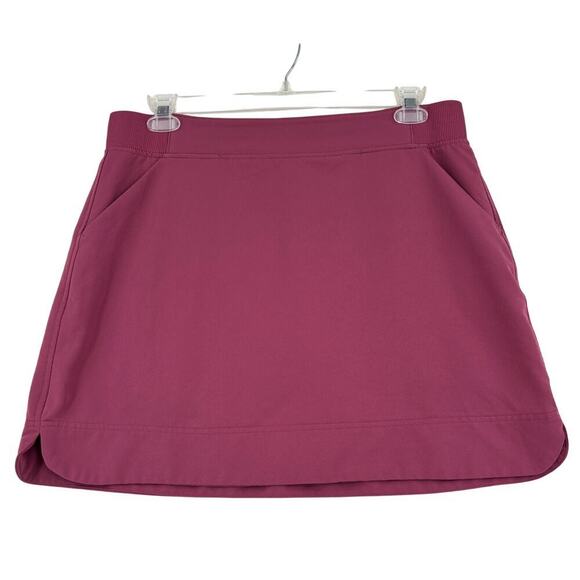 32 Degrees Cool Skort Women's Size L Rose Pink Pockets Built In Shorts Stretch - Picture 1 of 9